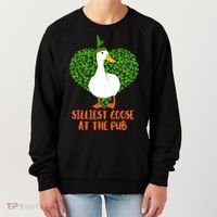 Silliest Goose At The Pub St. Patrick’s Day Women's Sweatshirt thumb 0