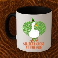 Silliest Goose At The Pub St. Patrick’s Day Coffee Mug thumb 2