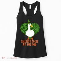 Silliest Goose At The Pub St. Patrick’s Day Women's Tank Top thumb 0
