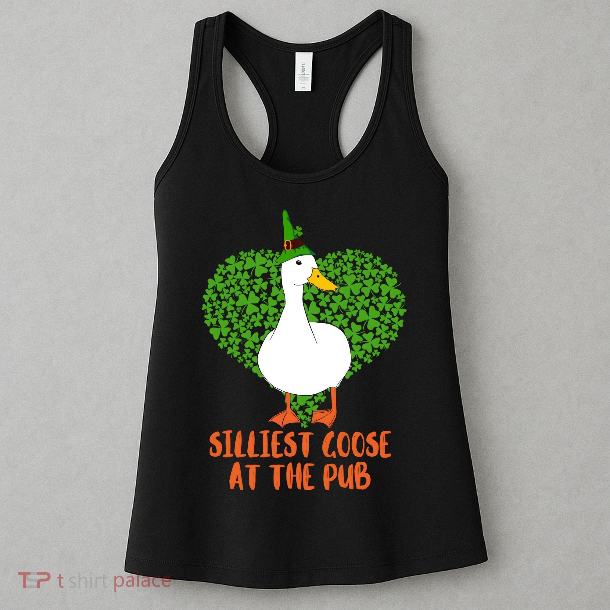 Silliest Goose At The Pub St. Patrick’s Day Women's Tank Top
