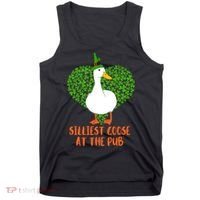 Silliest Goose At The Pub St. Patrick’s Day Tank Top thumb 0
