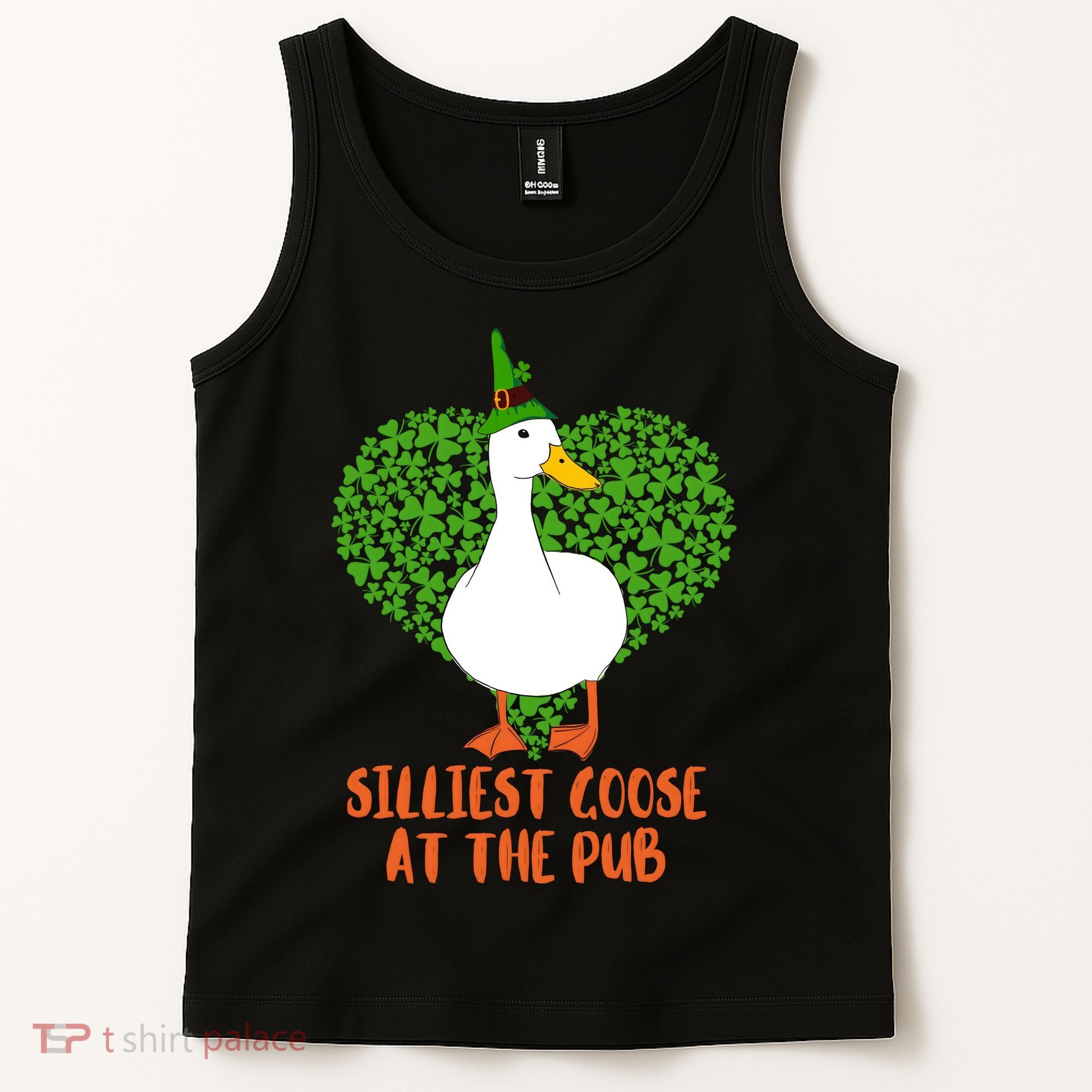 Silliest Goose At The Pub St. Patrick’s Day Tank Top