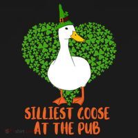 Silliest Goose At The Pub St. Patrick’s Day Tank Top thumb 6