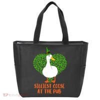 Silliest Goose At The Pub St. Patrick’s Day Tote Bag thumb 0