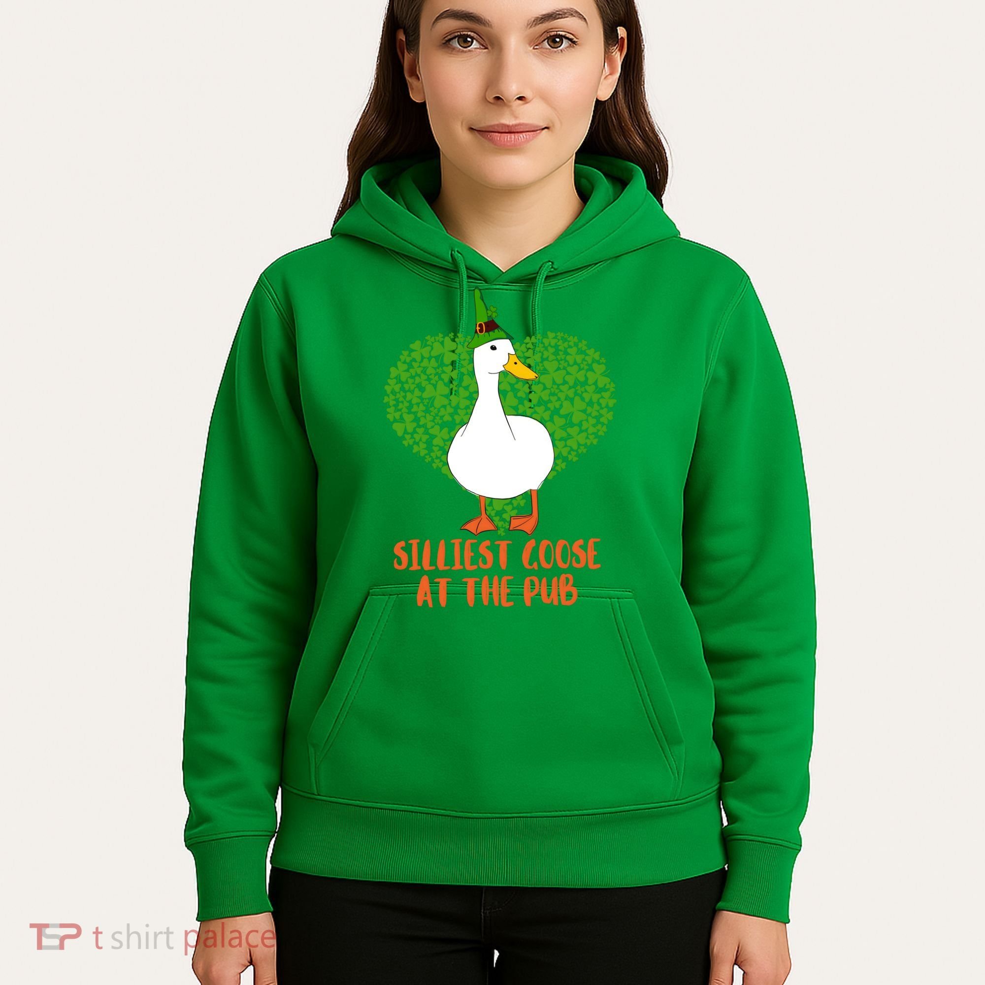 Silliest Goose At The Pub St. Patrick’s Day Hoodie
