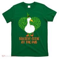 Silliest Goose At The Pub St. Patrick’s Day T-Shirt thumb 0
