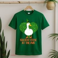 Silliest Goose At The Pub St. Patrick’s Day T-Shirt thumb 2