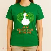 Silliest Goose At The Pub St. Patrick’s Day T-Shirt thumb 4