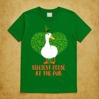 Silliest Goose At The Pub St. Patrick’s Day T-Shirt thumb 5