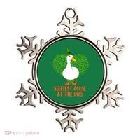 Silliest Goose At The Pub St. Patrick’s Day Ornament thumb 0