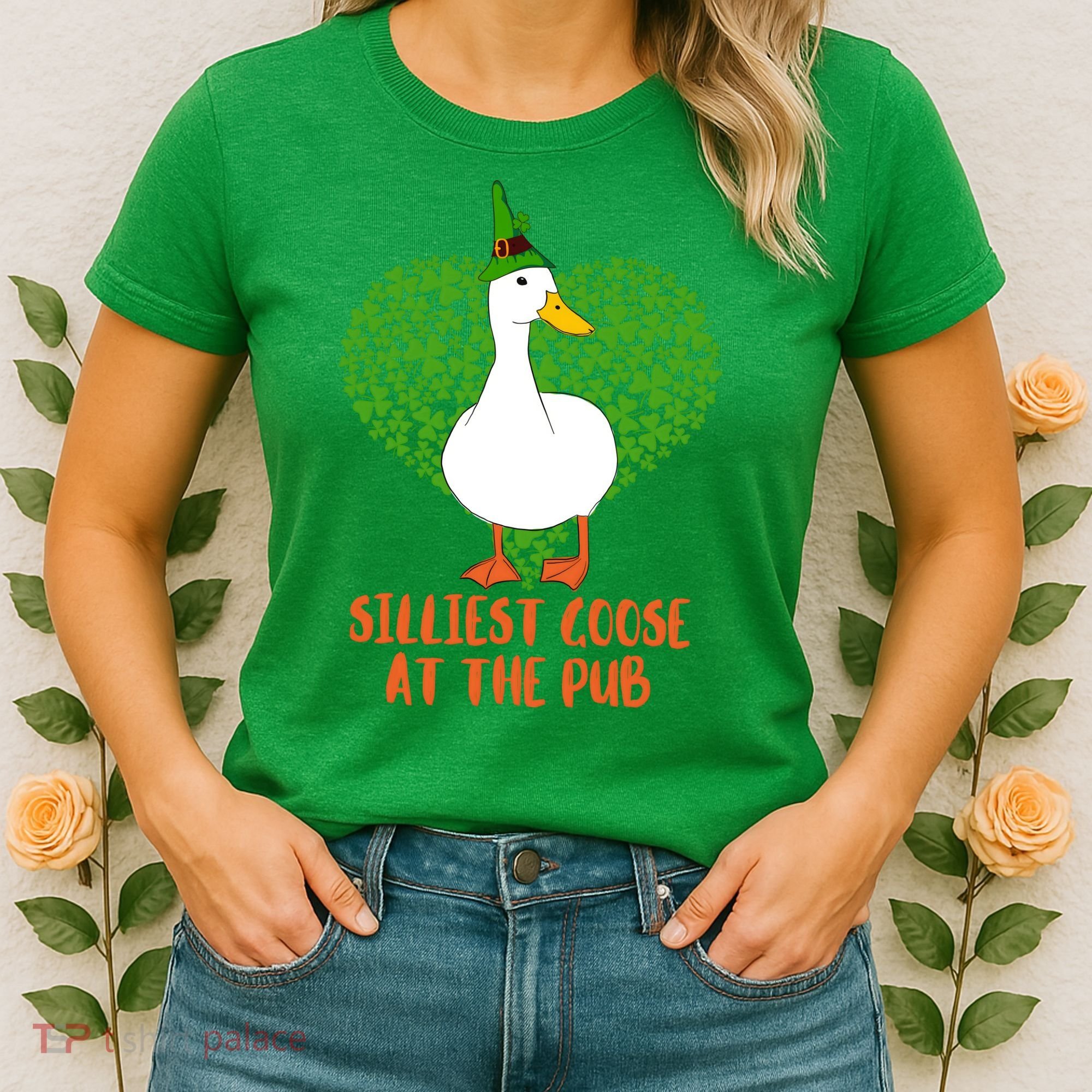 Silliest Goose At The Pub St. Patrick’s Day Women's T-Shirt
