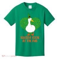 Silliest Goose At The Pub St. Patrick’s Day Kids T-Shirt thumb 0