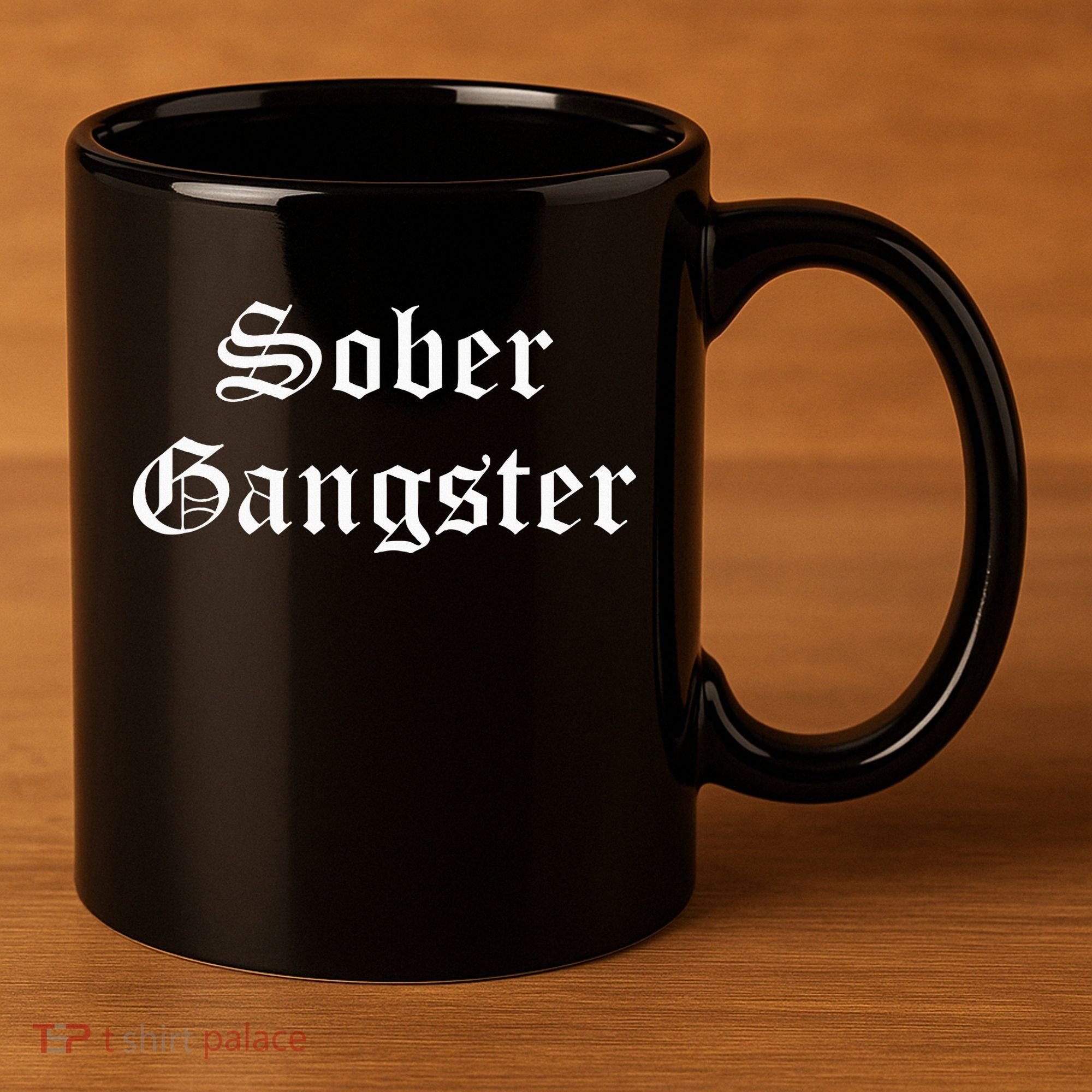 Sober Gangster Aa Na Funny Recovery Gift 11oz C Handle Ceramic Mug