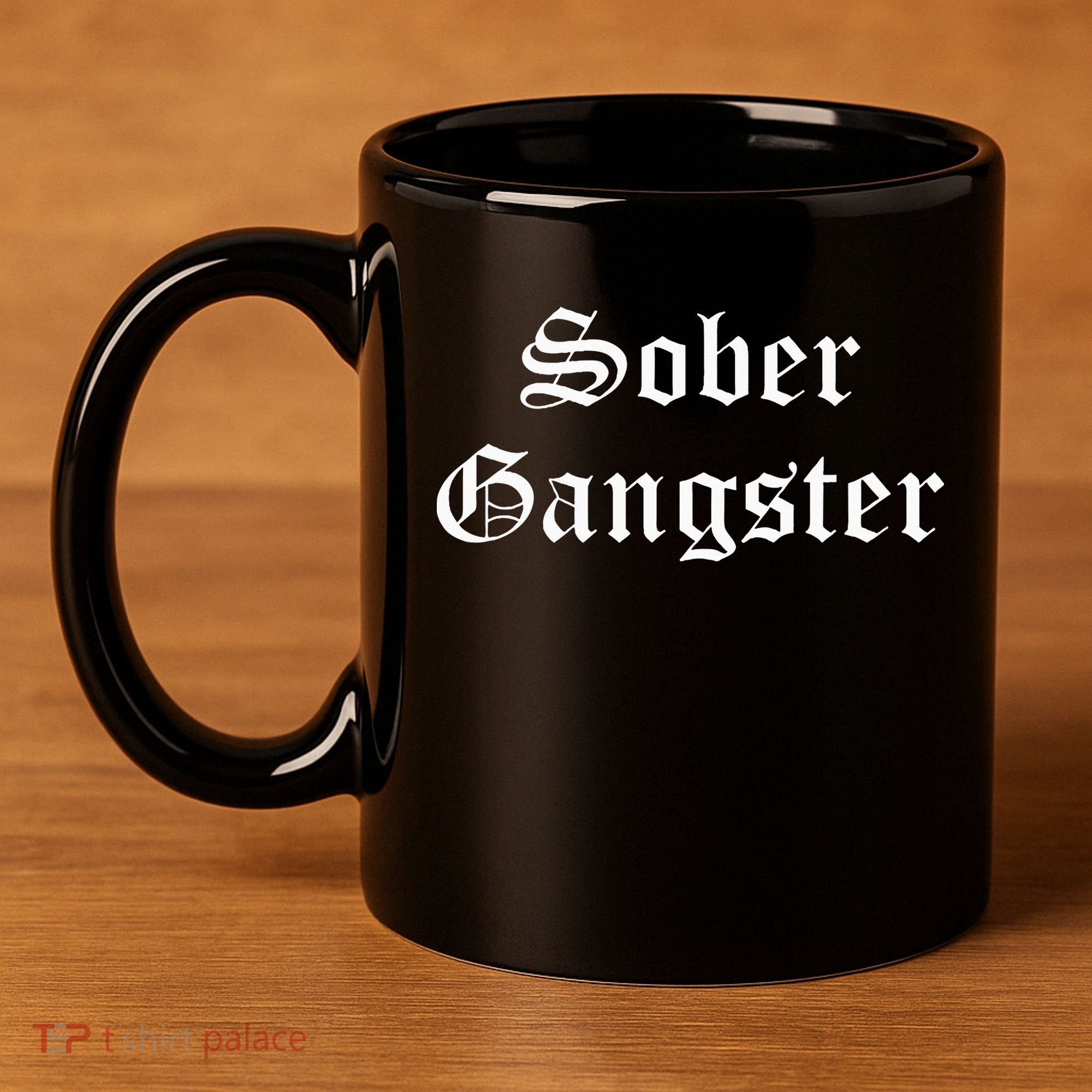 Sober Gangster Aa Na Funny Recovery Gift 11oz C Handle Ceramic Mug