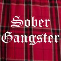 Sober Gangster Aa Na Funny Recovery Gift Women's Flannel Plaid Pajama Pants thumb 2