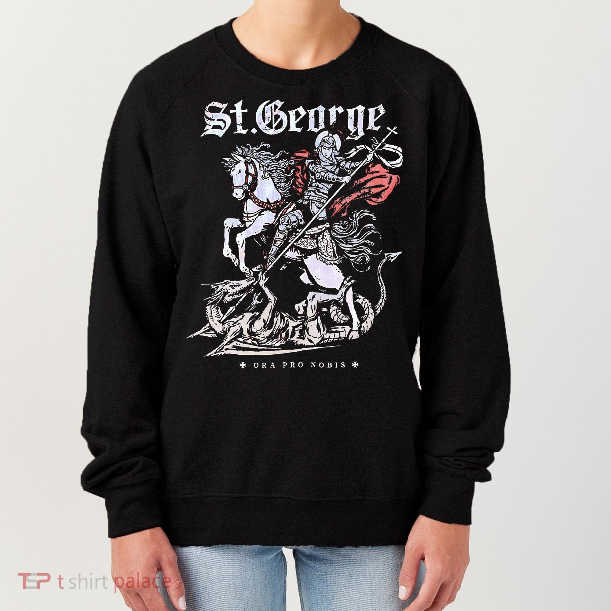 St. George And The Dragon Women's Sweatshirt
