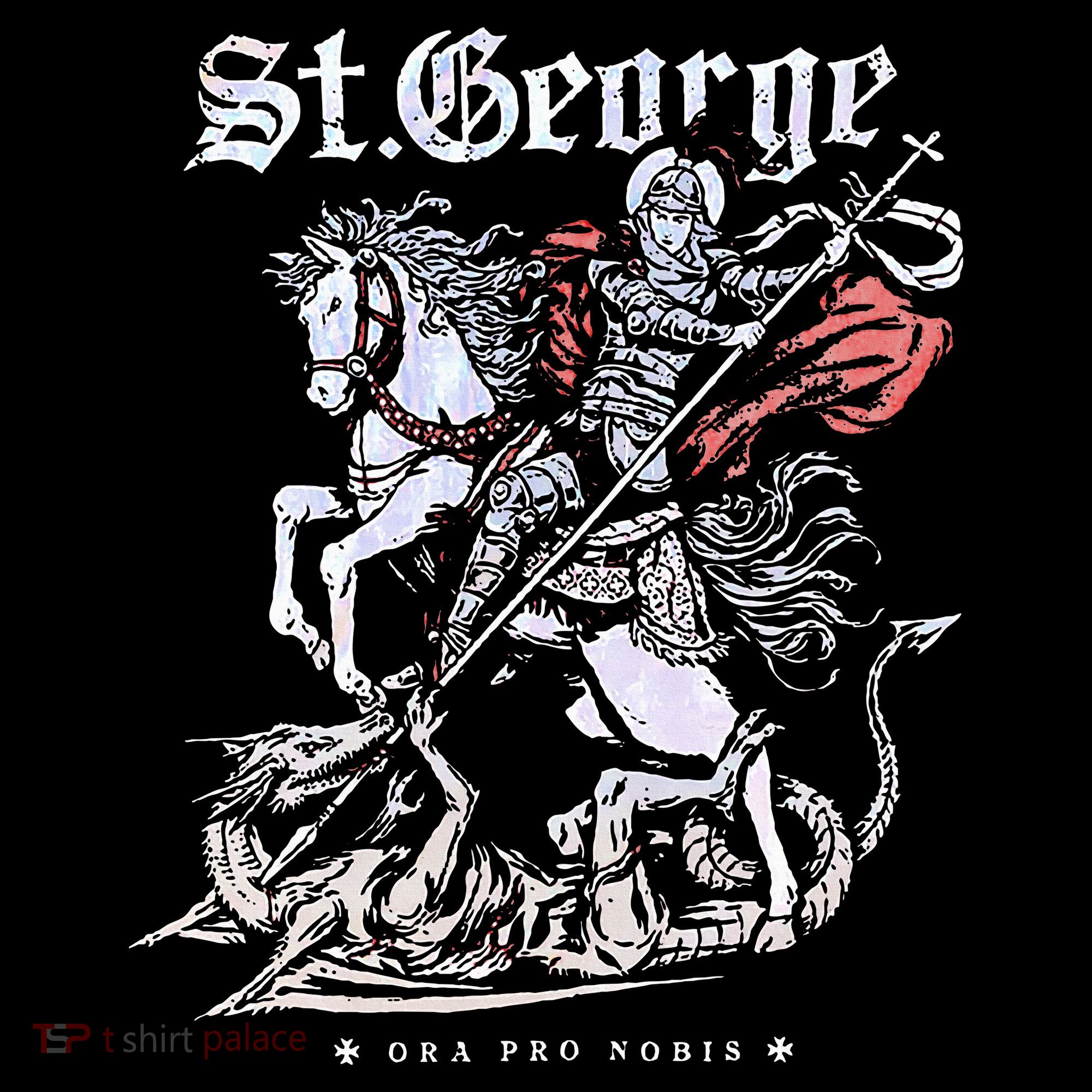 St. George And The Dragon Baby Bodysuit