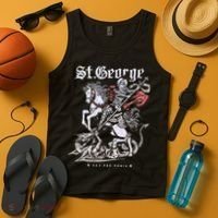 St. George And The Dragon Tank Top thumb 4