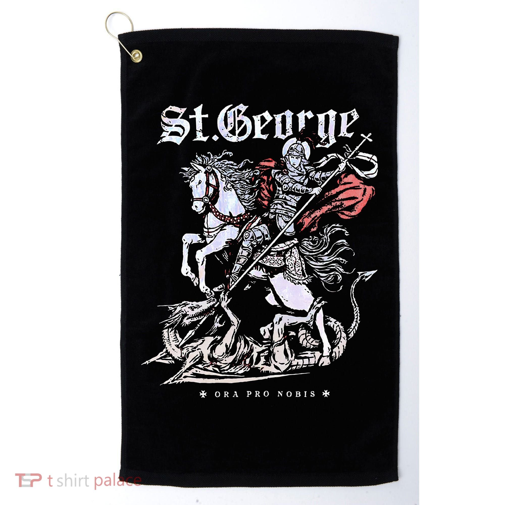 St. George And The Dragon Golf Towel