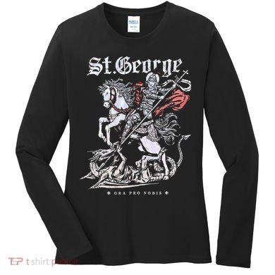 St. George And The Dragon Women's Long Sleeve Shirt