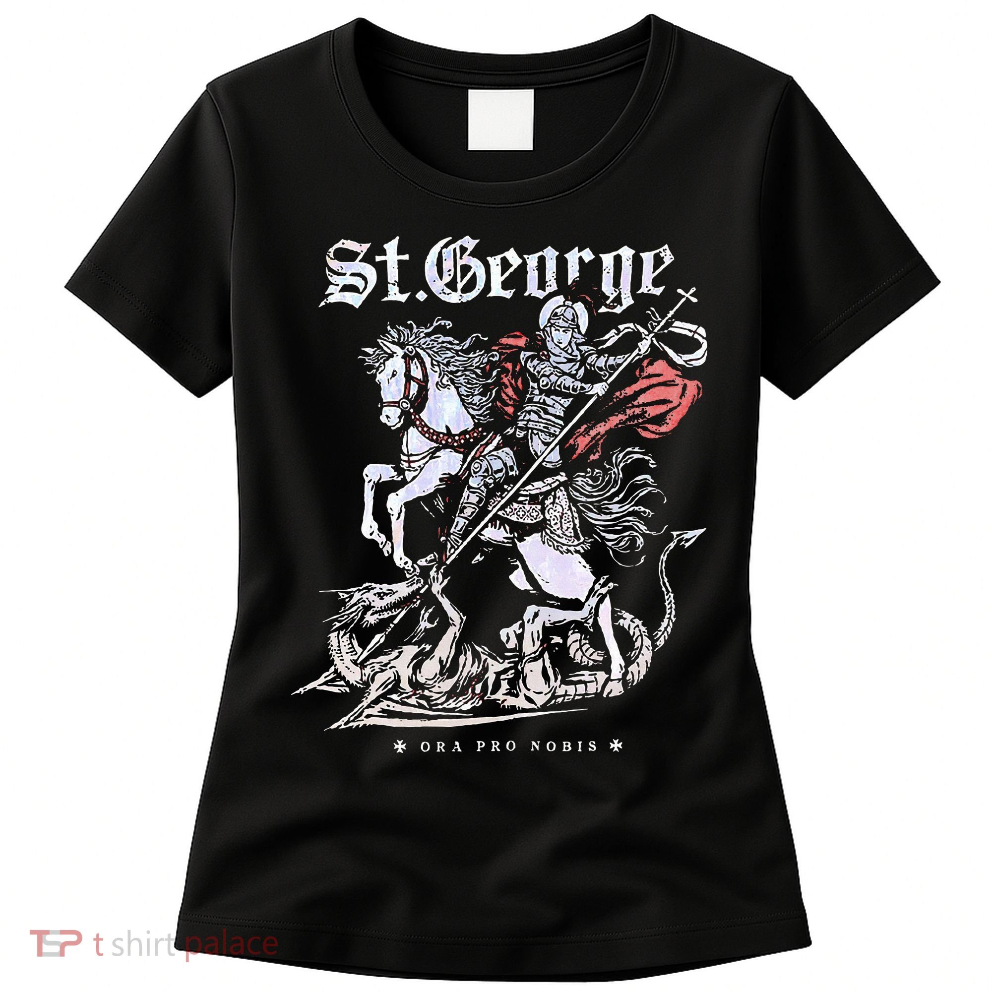 St. George And The Dragon Women's T-Shirt