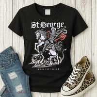 St. George And The Dragon Women's T-Shirt thumb 3