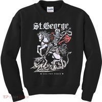 St. George And The Dragon Kids Sweatshirt thumb 0