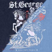 St. George And The Dragon Raglan Baseball Sleeve Shirt thumb 2