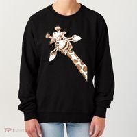 Sketch Giraffe Art Women's Sweatshirt thumb 0