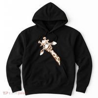 Sketch Giraffe Art Hoodie thumb 0