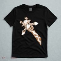 Sketch Giraffe Art T-Shirt thumb 5