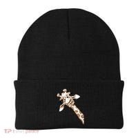 Sketch Giraffe Art Beanie thumb 0