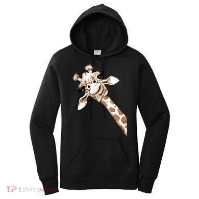 Sketch Giraffe Art Women's Hoodie