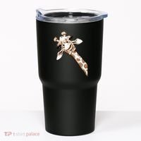 Sketch Giraffe Art Tumbler thumb 0