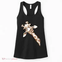 Sketch Giraffe Art Women's Tank Top thumb 0