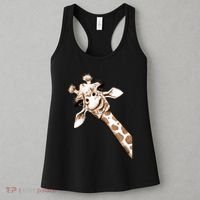Sketch Giraffe Art Women's Tank Top thumb 3
