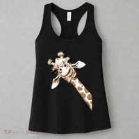 Sketch Giraffe Art Women's Tank Top thumb 3