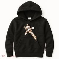 Sketch Giraffe Art Kids Hoodie thumb 0
