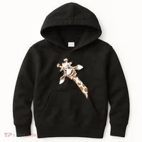 Sketch Giraffe Art Kids Hoodie thumb 0