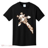 Sketch Giraffe Art Kids T-Shirt thumb 0