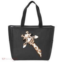 Sketch Giraffe Art Tote Bag thumb 0