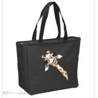 Sketch Giraffe Art Tote Bag thumb 2