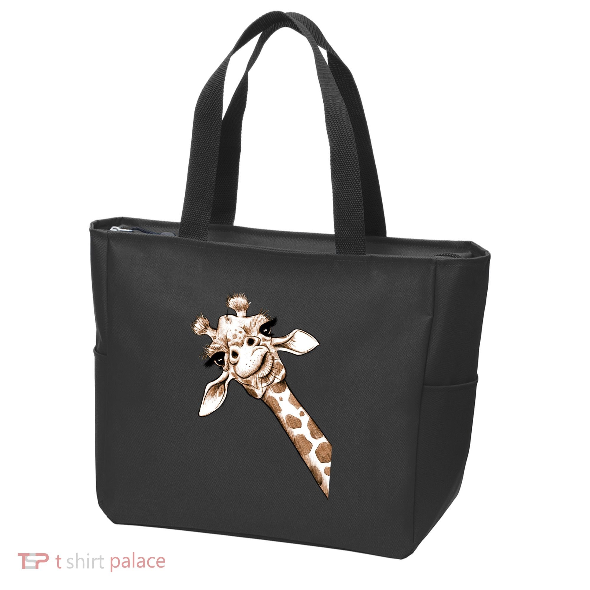 Sketch Giraffe Art Tote Bag