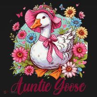 Silly Goose Auntie Aunt Coquette Mothers Day Auntie Goose Visor thumb 3