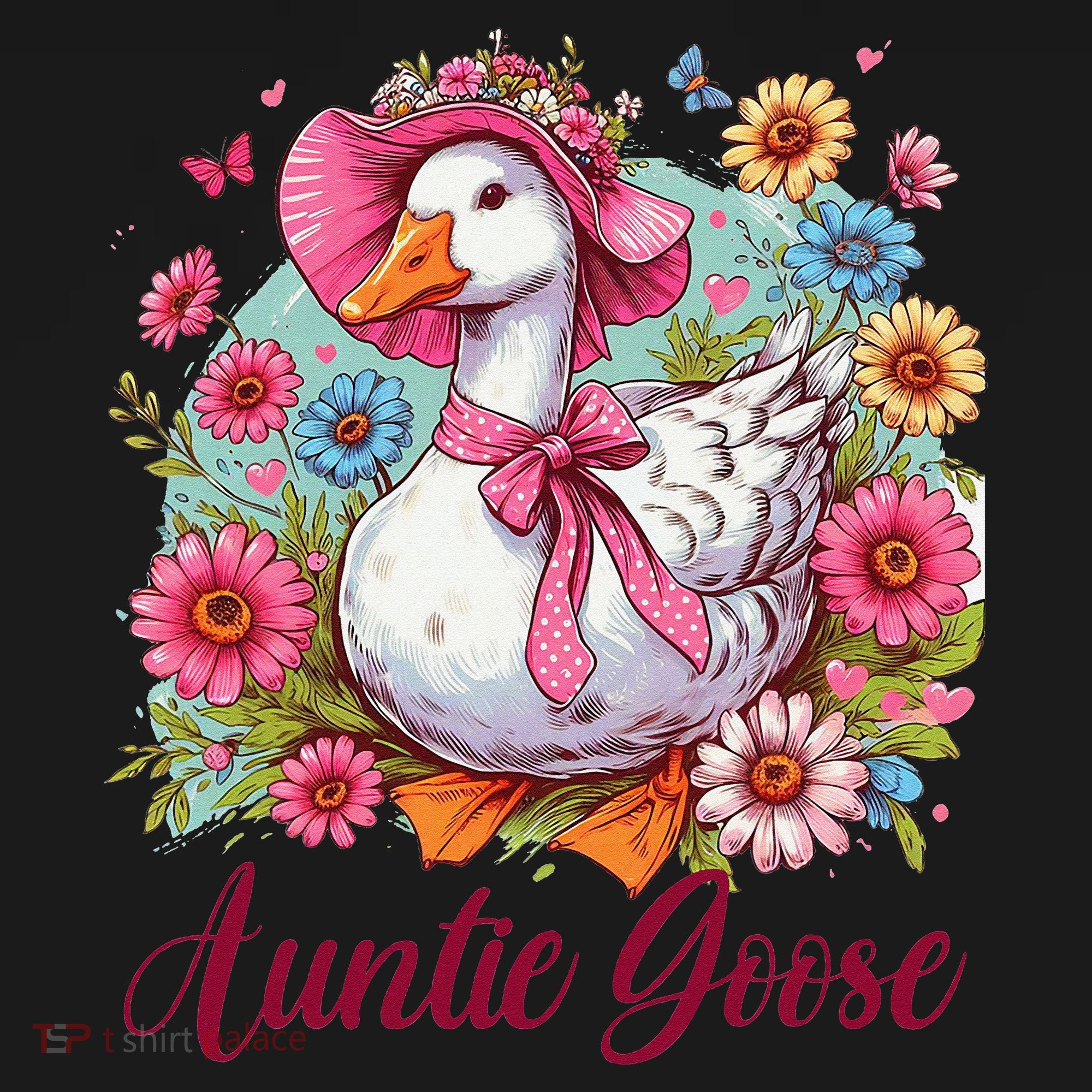 Silly Goose Auntie Aunt Coquette Mothers Day Auntie Goose Visor