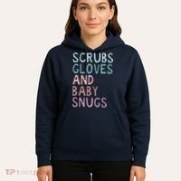 Scrubs Gloves And Baby Snugs Hoodie thumb 5