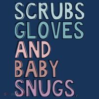 Scrubs Gloves And Baby Snugs Sweatshirt thumb 3