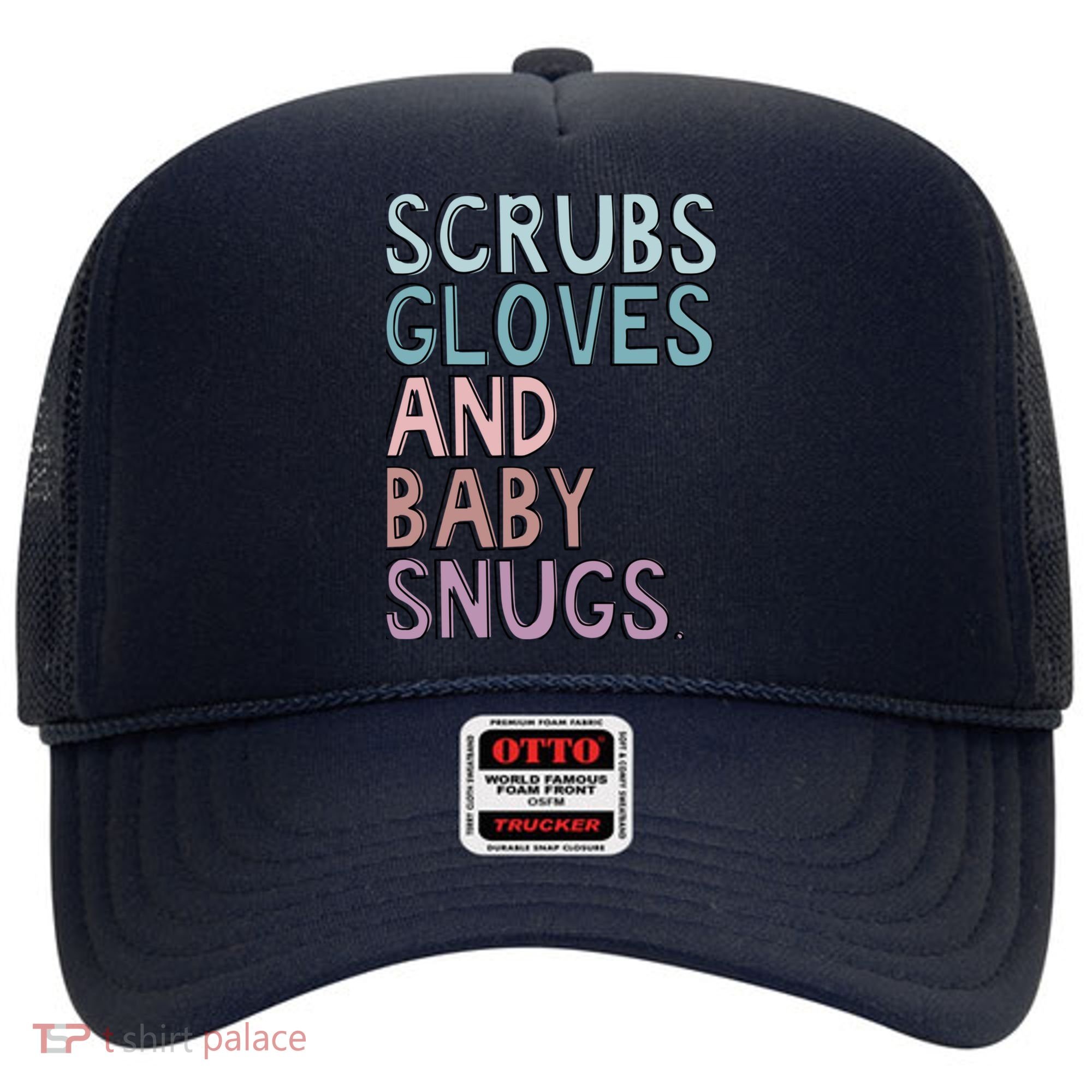 Scrubs Gloves And Baby Snugs Hat