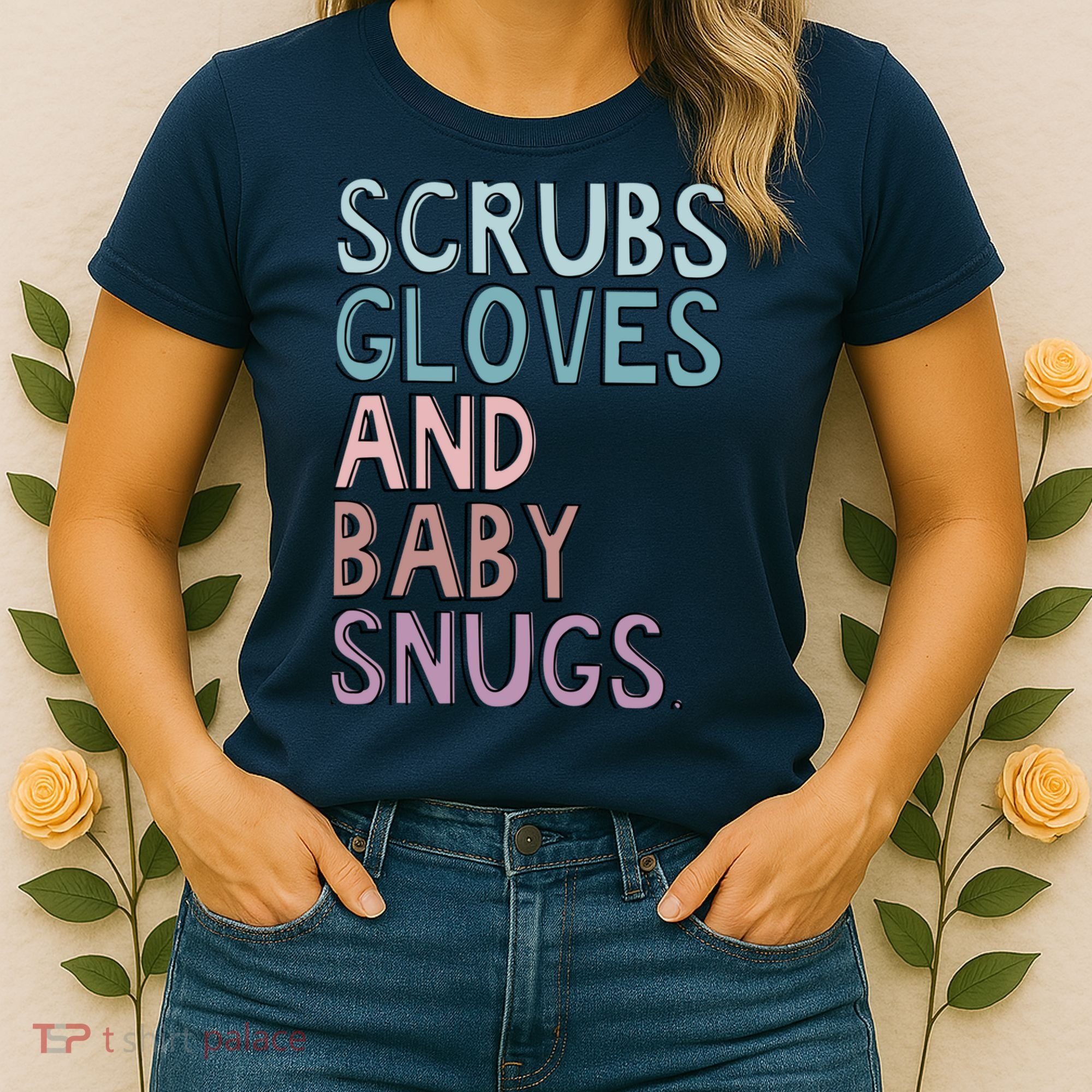Scrubs Gloves And Baby Snugs Women's T-Shirt