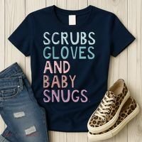 Scrubs Gloves And Baby Snugs Women's T-Shirt thumb 3